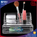 Two Layer Acrylic Clear Cosmetic Organizer, Nail Organizer